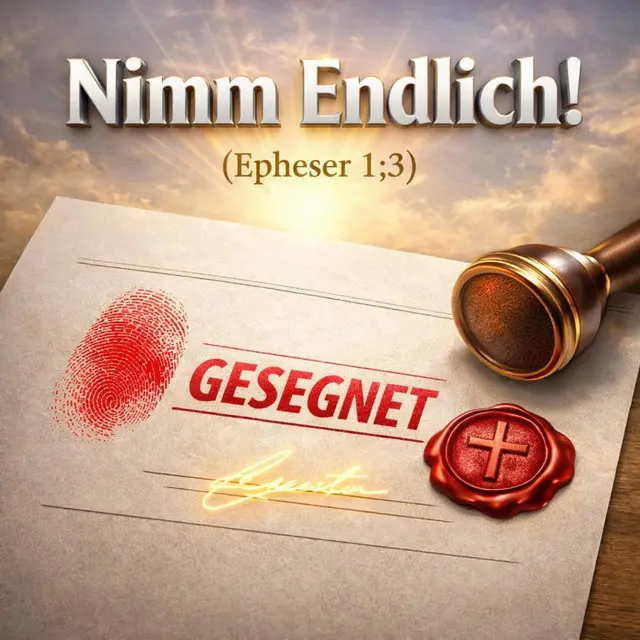 Nimm Endlich (Du bist gesegnet)
